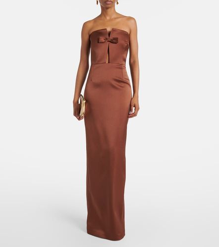 Robe longue Holly en satin - The New Arrivals Ilkyaz Ozel - Modalova