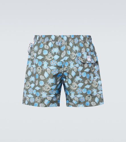 Short de bain Madeira imprimé - Fedeli - Modalova