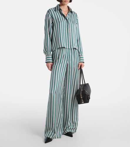 Chemise Brama rayée en soie - Max Mara - Modalova