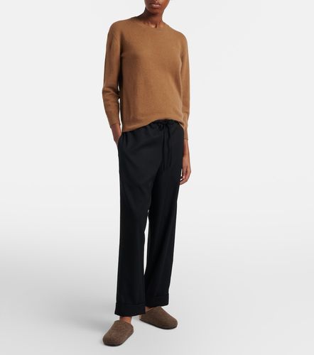 Pantalon droit Delano en laine - The Row - Modalova