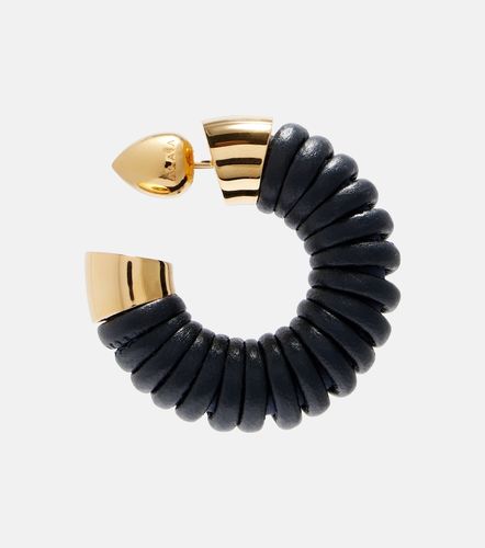 Alaïa Boucles d'oreilles à finitions en cuir - Alaia - Modalova