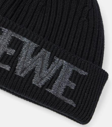 Loewe Bonnet en laine à logo - Loewe - Modalova