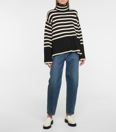 Toteme Pull rayé en laine et coton - Toteme - Modalova