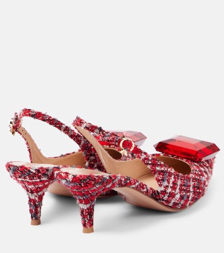 Escarpins slingback Jaipur en bouclé - Gianvito Rossi - Modalova
