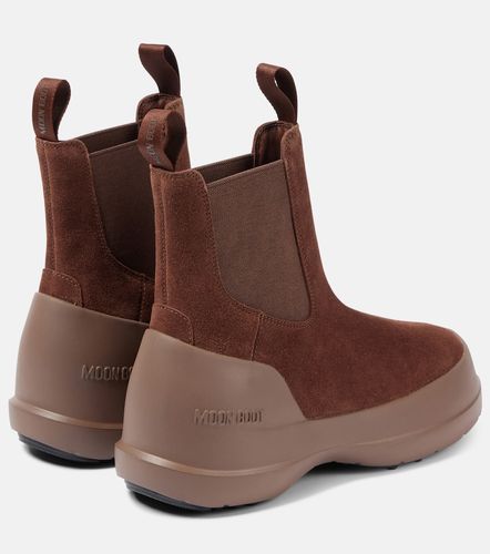 Bottines Chelsea Luna en daim - Moon Boot - Modalova