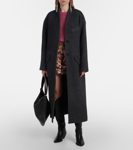Manteau Eris en laine mélangée - Marant Etoile - Modalova