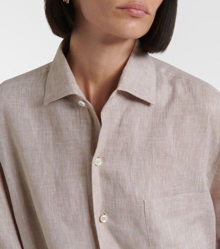 Loro Piana Robe chemise Lora en lin - Loro Piana - Modalova