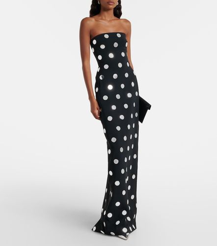 David Koma Robe longue à pois - David Koma - Modalova