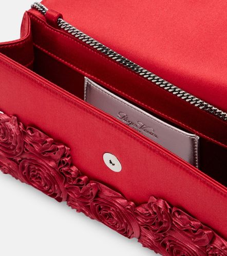 Pochette Rose Vivier en satin à ornements - Roger Vivier - Modalova