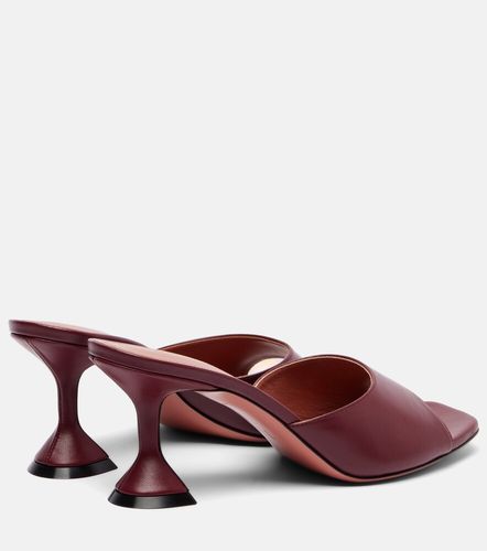 Mules Lupita 70 en cuir - Amina Muaddi - Modalova