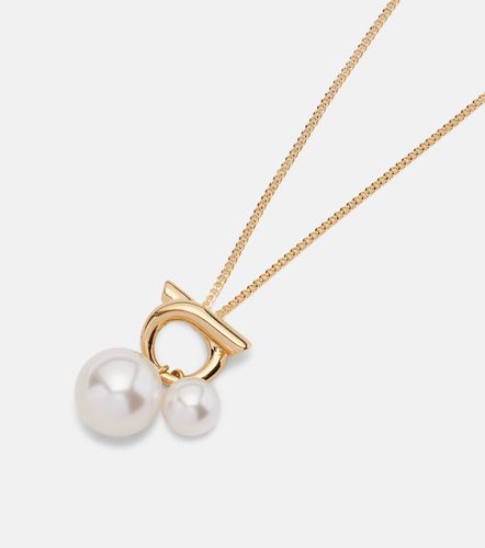 Collier à perles fantaisie - Ferragamo - Modalova