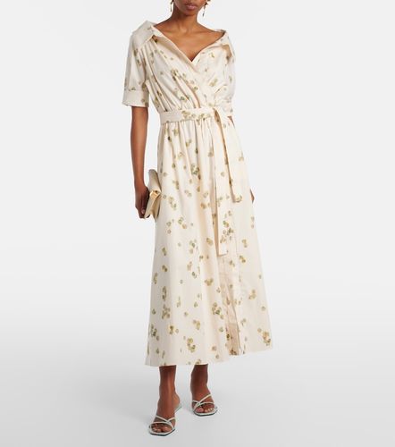 Robe portefeuille Lydia en coton mélangé - Altuzarra - Modalova