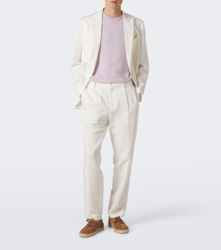 Canali Pantalon slim en lin et soie - Canali - Modalova