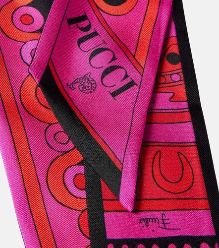 Foulard Iride en soie à imprimé - Pucci - Modalova