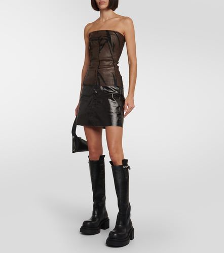 Rick Owens Corset en denim enduit - Rick Owens - Modalova