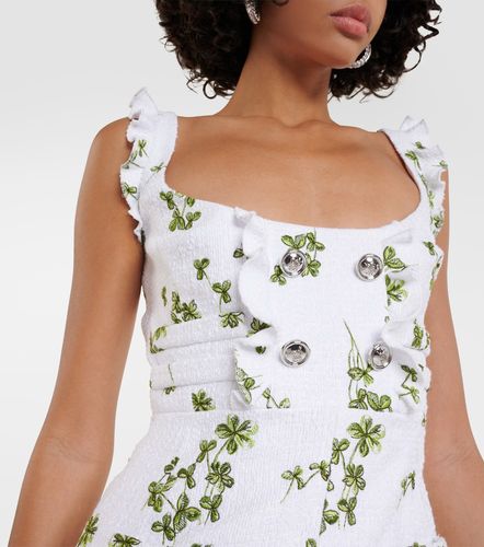 Robe en bouclé brodée - Giambattista Valli - Modalova
