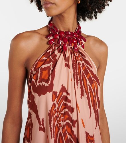 Robe en soie imprimée - Johanna Ortiz - Modalova