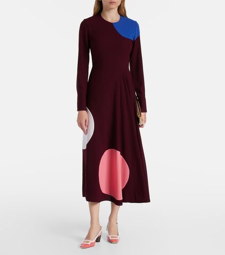 Robe midi Withiel imprimée en crêpe - Roksanda - Modalova