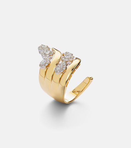 Bague Golden Strada en or 18 ct et diamants - Yeprem - Modalova