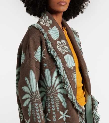 Cardigan Echoes Of The Island en laine et coton - Alanui - Modalova