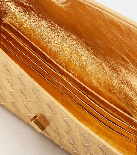 Pochette Andiamo en cuir Intrecciato métallisé - Bottega Veneta - Modalova