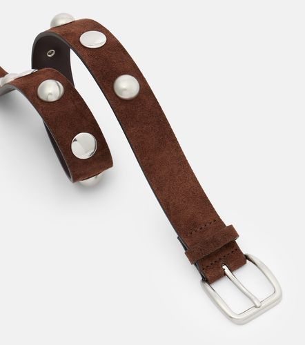Ceinture en daim à clous - Nour Hammour - Modalova