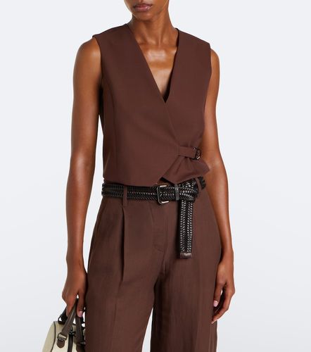 Gilet Monili en laine mélangée - Brunello Cucinelli - Modalova