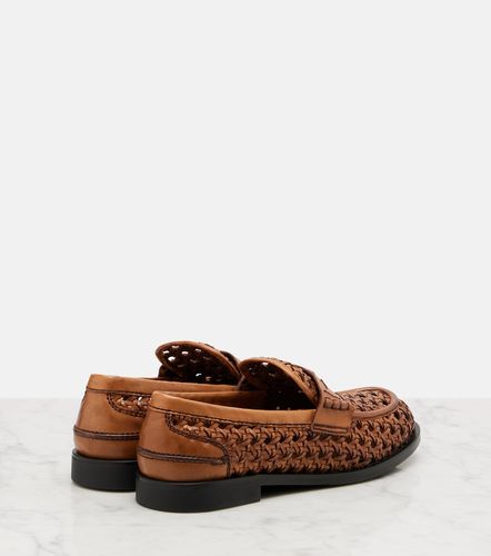 Miu Miu Mocassins en cuir - Miu Miu - Modalova