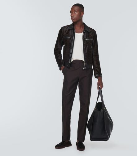 Espadrilles à imprimé léopard - Tom Ford - Modalova