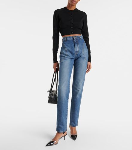 Alaïa Jean slim à taille haute - Alaia - Modalova