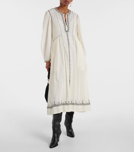 Robe midi Pippa en coton brodé - Marant Etoile - Modalova