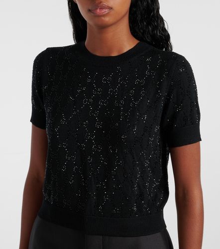 Gucci Top GG Crystal en laine - Gucci - Modalova