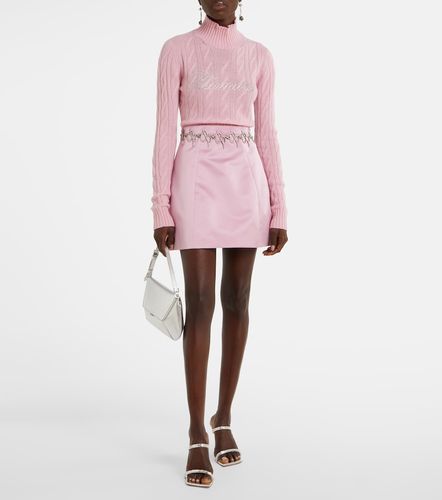 Blumarine Mini-jupe en satin - Blumarine - Modalova
