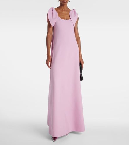 Robe longue en laine mélangée - Oscar de la Renta - Modalova