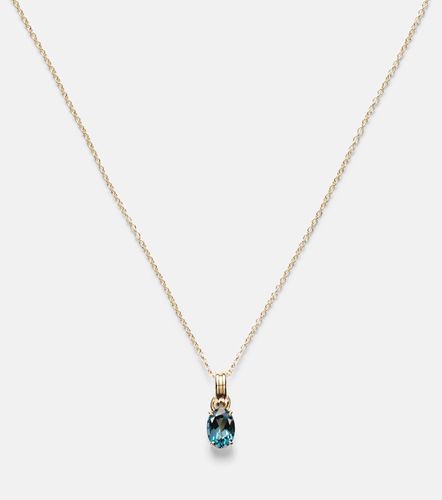 Collier Serenity en or 14 ct et spinelle - Stone and Strand - Modalova