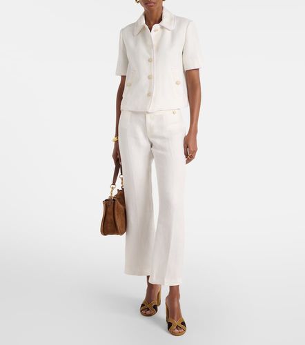Veste en laine mélangée et lin - Etro - Modalova