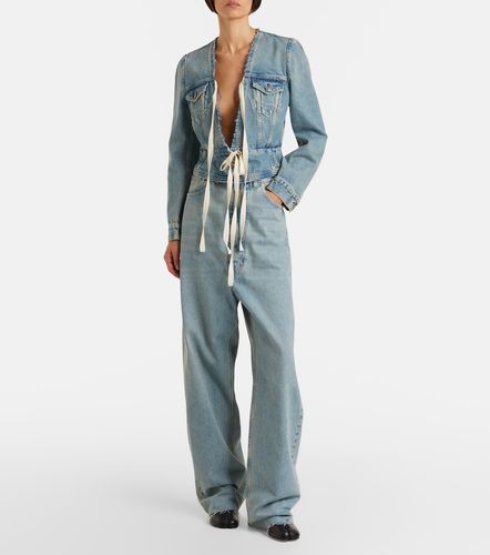 Jean straight effiloché - Maison Margiela - Modalova