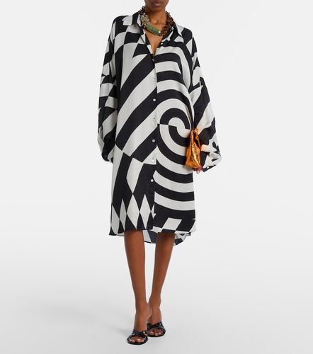 Robe chemise imprimée - Dries Van Noten - Modalova