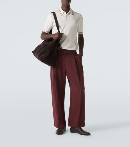 Dolce&Gabbana Polo DG en soie - Dolce&Gabbana - Modalova
