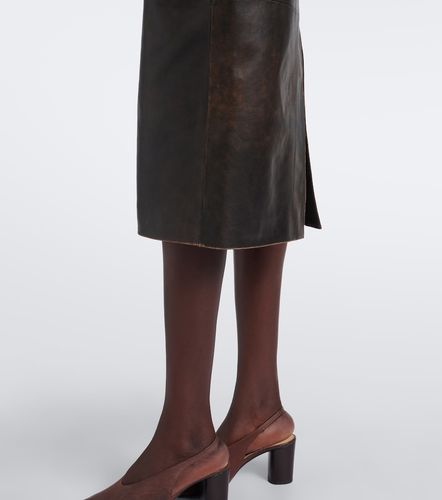 Arma Jupe crayon en cuir - Arma - Modalova