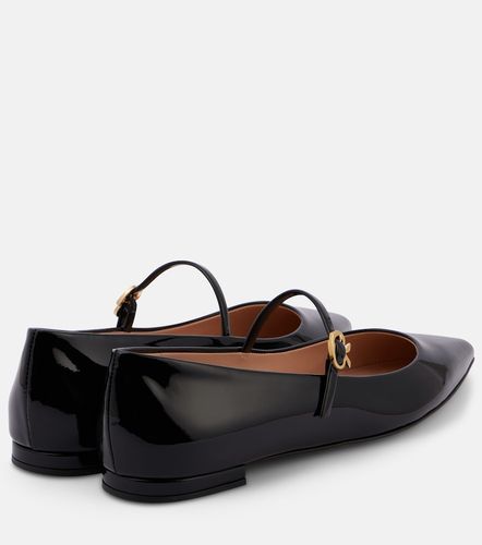 Ballerines Mary Jane Ribbon Jane en cuir verni - Gianvito Rossi - Modalova