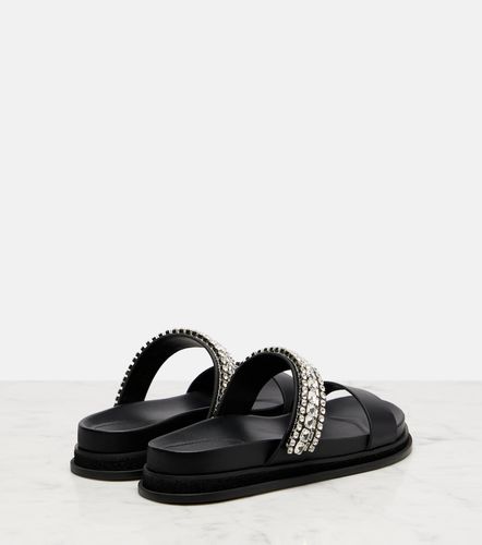 Mules Jadi en cuir à cristaux - Jimmy Choo - Modalova