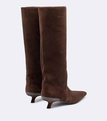 Bottes Monili en daim - Brunello Cucinelli - Modalova