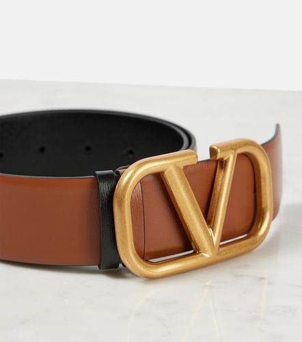 Ceinture VLogo Signature 40 en cuir - Valentino Garavani - Modalova