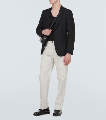 Ami Paris Chinos droits en coton - Ami Paris - Modalova