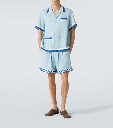 Chemise Seedling en lin à rayures - Bode - Modalova
