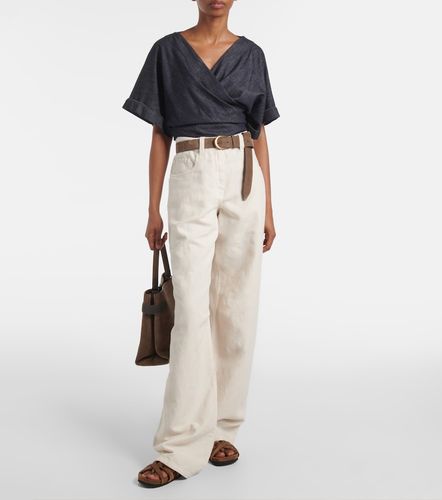 Brunello Cucinelli T-shirt en coton - Brunello Cucinelli - Modalova