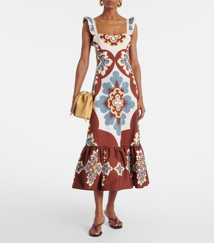 Robe midi Gingerbread en coton mélangé - La DoubleJ - Modalova