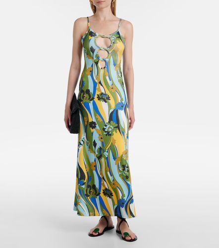Robe longue Acidic Floral - Christopher Esber - Modalova