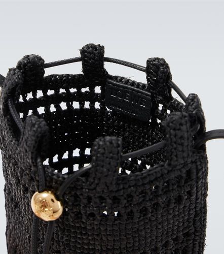 Sac à bandoulière Paula's Ibiza en raphia à logo - Loewe - Modalova